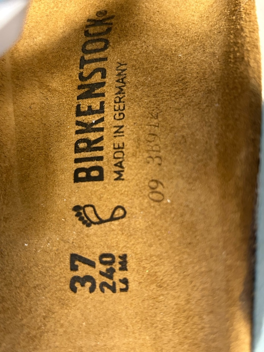 Birkenstock | Gizeh thong sandals in a green crocodile embossed pattern Size 6 - Picture 7 of 7